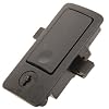 Southco M1-2F-1-25 Push-to-Close Latch, Key Locking, Plastic
