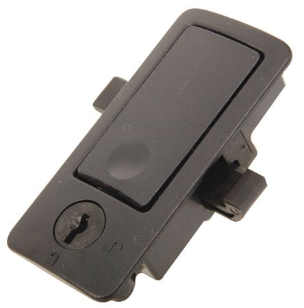 Southco M1-2F-1-25 Push-to-Close Latch, Key Locking, Plastic