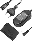 Adaptador AC-E12: te permite alimentar la cámara con red de CA, sin necesidad de cambiar la batería. Ideal para compartir fotos con familias, descargar fotos y vídeos.