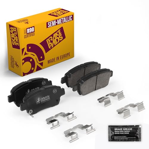 Metrix Premium Chassis Parts Front Brake Pad Set D822 Fits Scion iQ, xA