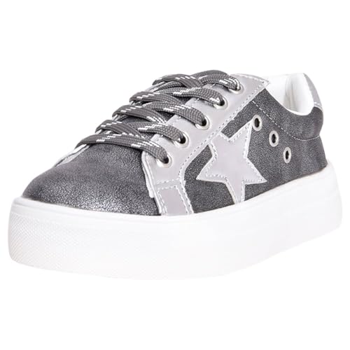 MIA Girl's Sparklee (Little Kid/Big Kid) Pewter 5 Big Kid M