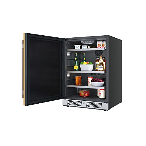 Avallon Abr241Blss 24 Inch Wide 140 Can Energy Efficient Beverage Center With Led Lighting, Double Pane Glass, Touch Control Panel And Right Swing Door #TOP2