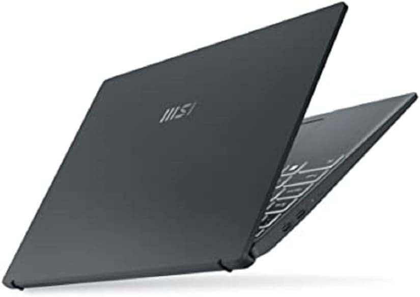 MSI Prestige 14 14" FHD Ultra Thin and Light Professional Laptop: Intel Core i7-1260P RTX 3050 16GB LPDDR4X 512GB NVMe SSD, Thunderbolt 4, MicroSD Card Reader, Win 11 Pro: Carbon Gray A12UC-006