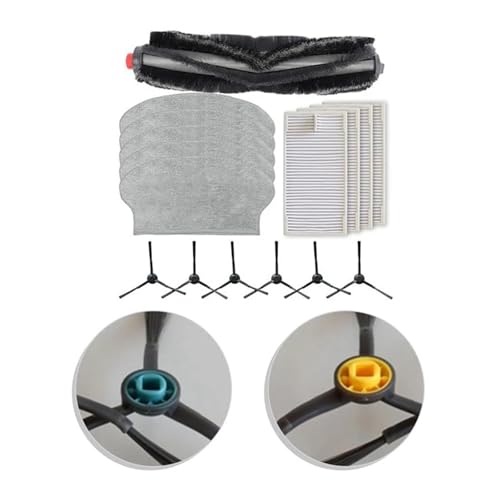 Kit Accessoires Eureka NER600 : Brosse Principale, Filtre et Chiffon - 3