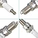 QYMOTO 2pcs Spark Plug for Coleman KT196 Go Kart and CT200U Mini Bike BT200X Axis MB200 CT200U-EX 6.5HP 196cc 79cc 98cc 200cc Predator 212cc Spark Plug