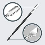 Cuticle Nipper with Cuticle Pusher-Professional Grade Stainless Steel Cuticle Remover - Image 4