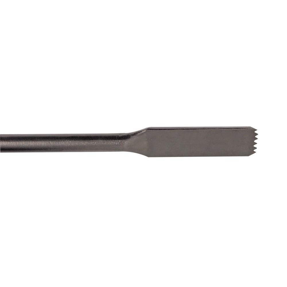 Cincel dentado SDS-Max 38x300mm para abrir rozas y limpiar mortero en obra