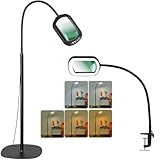 6X Rectangle Magnifying Glass with Light and Stand, 24