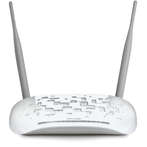TP-Link TD-W8961ND IT Modem Router Wireless N, 300 Mbps, ADSL2+, 4 Porte Fast Ethernet, WPS, Istruzioni in Lingua Italiana