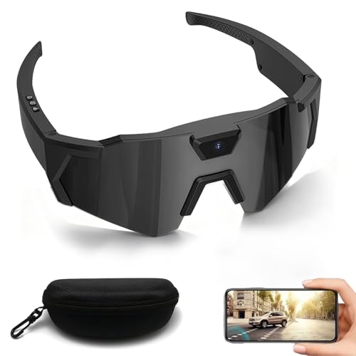 Youth Baseball Glasses with 4K HD Camera