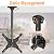 ELIVED Ceiling TV Mount Fits Most 26-65 Inch LED, LCD OLED Flat Screen TVs, Full Motion Height Adjustable, Swivel and Tilt TV Bracket, Max VESA 400x400mm, Holds up to 99 lbs. YD3015