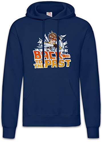 Sweat-shirt bleu Urban Backwoods sweat à capuche homme vêtement chaud manches longues taille S