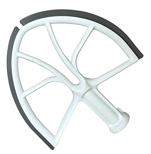 Beater Blade for KitchenAid 6-Quart Bowl Lift Stand Mixer，Plastic Flat Beater Paddle