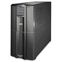 APC 2200VA Smart UPS with SmartConnect, SMT2200C Sinewave UPS Battery Backup, AVR, 120V, Line Interactive Uninterruptible Power Supply
