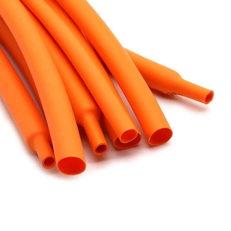 Tubo termorretráctil naranja con relación 2:1 para aislamiento seguro 5