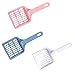 3 Pcs Kunststoff Katzenstreu Schaufel Streuschaufel Cat Litter Scoop Streu-Schaufel KatzenstreulöFfel Reiniger Schaufel Haustier Schaufel Mit Bequemem Langer Griff FüR Haustier Katzen KäTzchen