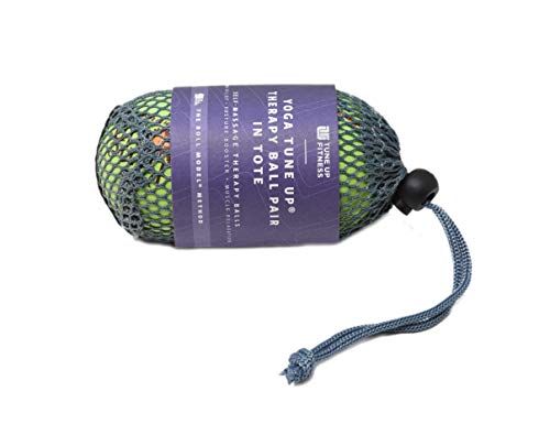 Yoga Tune Up Massage Therapy Balls Pair 2Balls In Mesh Tote Original Size Jill Miller: Relieve Pain, Alleviate Stress Tension, Improve Posture Circulation 2 Balls Color Will Be Surprise 3 Colors Shown #TOP7