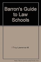 Barron's guide to law schools 081203984X Book Cover