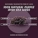 Red's Kitchen Sink Purple Sea Moss – Wildcrafted from St. Lucia | 16oz Makes ~200oz Sea Moss Gel | 100% Natural & Raw | Supports Daily Wellness | Irish Moss