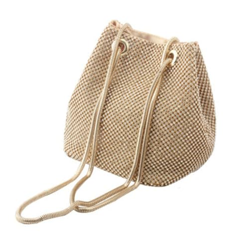 Sac à bandoulière doré pour femme VANZACK sac seau léger à porter