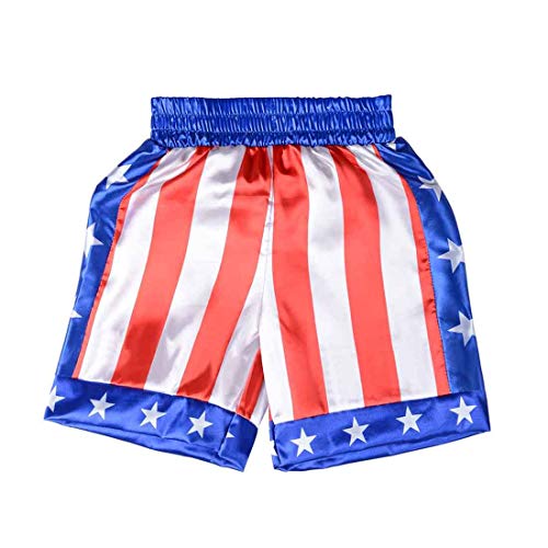 Short Tracksuit with Hood Sleeveless Boxing Ring Jacket Trunks Outfit Fight Wear Sport Suit (Shorts Only, Adult-S)