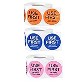 Pegatinas de inventario: las etiquetas se pueden colocar en restaurantes y cocinas para organizar el stock y garantizar una rotación adecuada de los alimentos y así reducir el desperdicio.