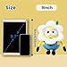 MINISO Multiple Sizes Minions, Kawaii Style Sleep Companion Toy, Cute Pillow Toy, Unisex Comfortable Companion Item (Flower Bob)