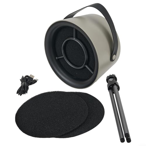 Hotte de table portable, hotte de bureau avec contrôle de vitesse de filtre remplaçable, grille d'aération de cuisine (#6)