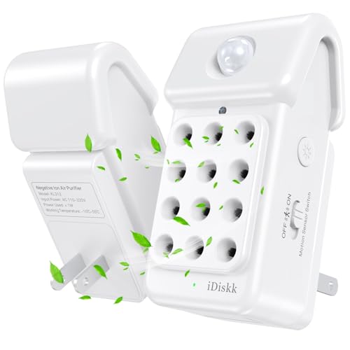 Purificador de aire iDiskk con 12 cepillos de carbono miniatura 1