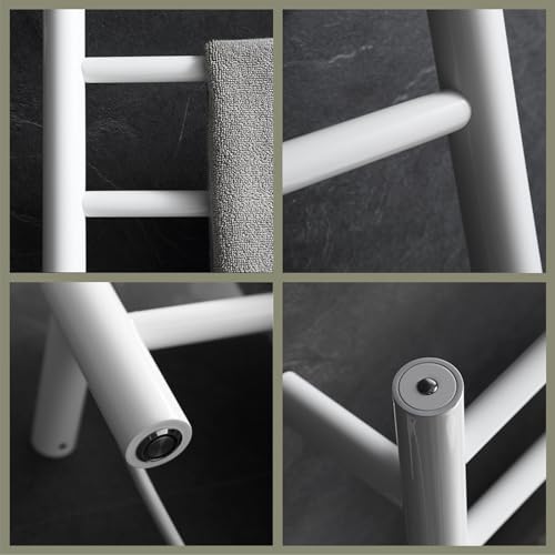 Sèche-serviettes électrique en acier inoxydable 304 durable et design épuré - 5