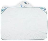 Vista 58 de Little Unicorn Toalla de baño con capucha de alta calidad, mezcla de algodón absorbente y rizo Tamaño más grande, 1-6 años (Adobe Checker)