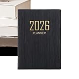 Organized Daily Planner: With its integrated calendar management, the small calendar book serves as an organized daily planner tailored for business and academic purposes, offering capabilities for data tracking and holiday marking to foster structured approaches in multi-functional scenarios including career development and educational pursuits