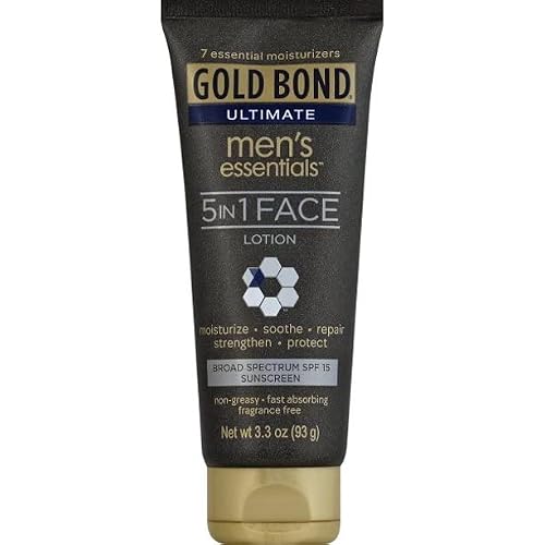 Gold Bond Ultimate Men's Essentials 5-In-1 Face Lotion, 3.3 Ounce (Pack Of 1) #TOP6