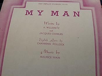 My Man (plain cover) sheet music