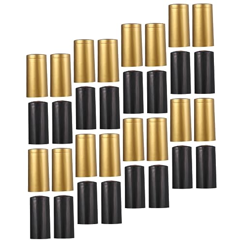 Healeved Lot de 200 Capsules Thermorétractables pour Bouteilles De Vin Excellente Étanchéité Sûres