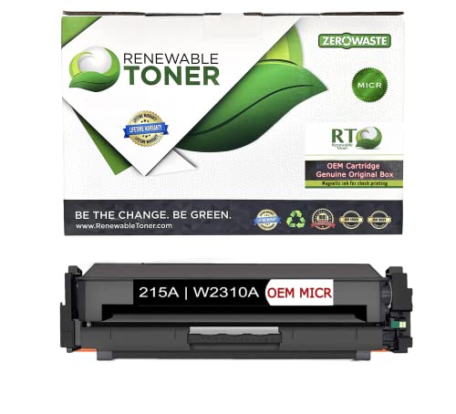 Toner MICR HP 215A W2310A : évitez le rejet de vos chèques sur Laserjet M183