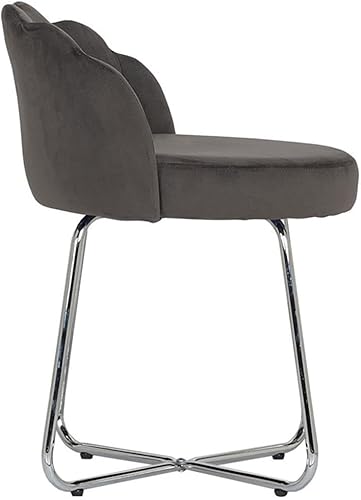 Miniatura 9 de Hillsdale Catalina Vanity Stool for Make-up Rooms and Bathrooms Gris-oscuro,Azul,Blanco apagado