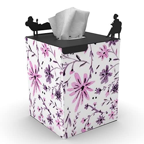 Tissue Box Cover Square for Tissues Cube Box - Tissue Holder for Home and Office Decoration