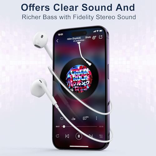 Image of 2 Packs-for Wired Headphones Wired Earbuds