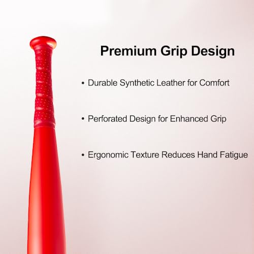 Image of Baseball Bat, 17inch Aluminum One Hand Training Bat, Baseball /Softball /Teeball Mini Training Bat, Batting Practice, Tire Pressure Checker, Multi-Purpose Bats for Versatile Use
