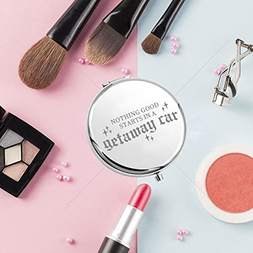 Jniap Singer Inspired Gifts Pocket Mirror Rep Album Compact Mirror For Singer Fans Portable Travel Makeup Mirror Music Lover Gifts (Getaway Car M) #TOP2