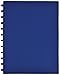 ELBA Protège-Documents Variozip Memphis A4 60 vues / 30 pochettes amovibles Couverture Polypro Bleu