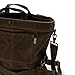 Barebones Harvesting and Gathering Bag - Foraging, Harvest and Fruit Picking Bag with Convertible Straps - Water-Resistant Waxed Canvas Gardening Tool Bag (Dark Khaki)