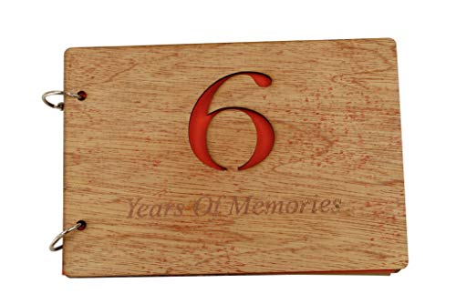 6th Anniversary Scrapbook - 6 años de recuerdos, añade fotos y más