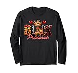 africa black history juneteenth principessa nera donne maglia a manica