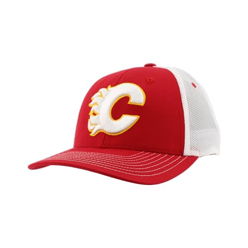 Image of ZHATS NHL Unisex-Adult NHL Officially Licensed Adjustable Snapback Hat Dakota Icon Team Color