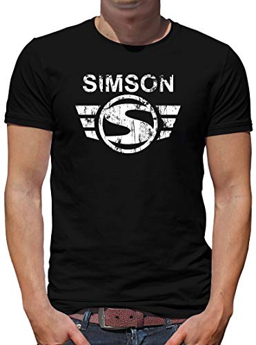 TShirt-People Simson Logo T-Shirt Herren L Schwarz