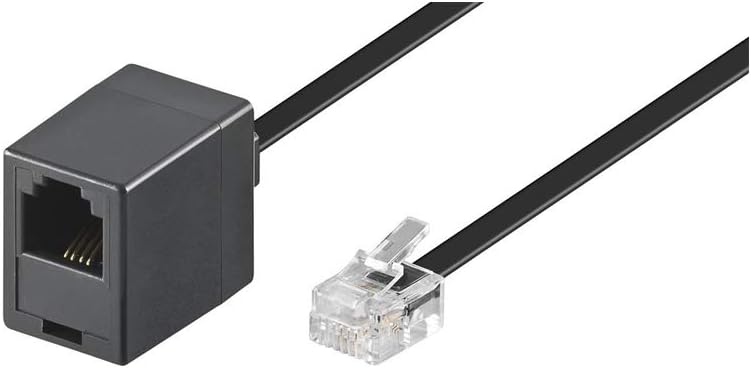 Wentronic 10m RJ-11 Cable, RJ-11 M, RJ-11 FM