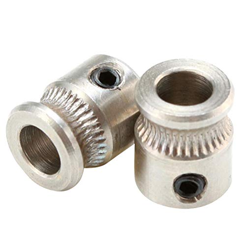 Lysee 3D Printer Parts & Accessories - 3D Printer Extruder Gears 625ZZ Bearings Shafts Kit for Mk3 MMU2 Ball Bearing Set Prusa I3 MK2.5/MK3 Multi Materials 2.0 - (Color: Silver)