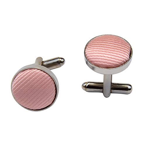 Image of GUSLESON 3.15 inch(8cm) Solid Color Necktie and Pocket Square Cufflinks Sets For Men + Gift Box